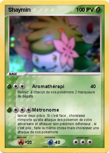 Pokemon Shaymin 