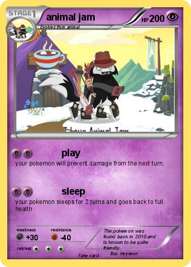 Pokemon animal jam