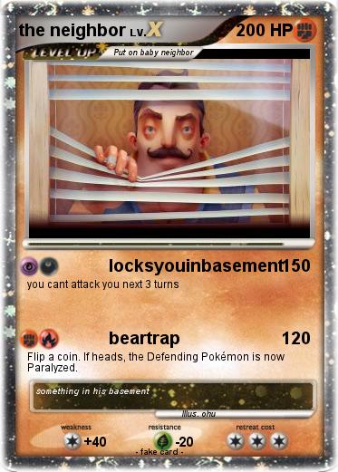 Pokemon the neighbor