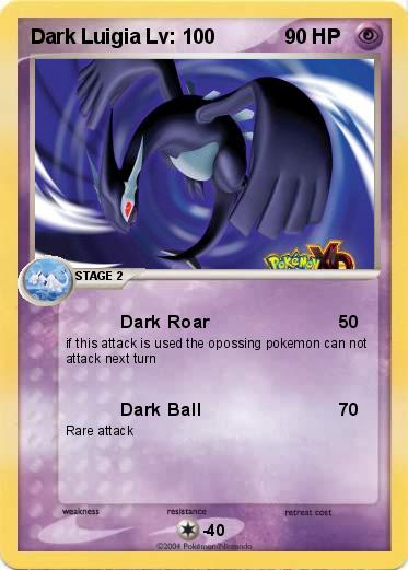 Pokemon Dark Luigia Lv: 100