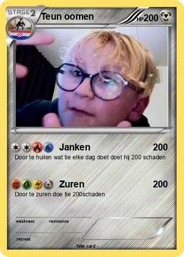 Pokemon Teun oomen