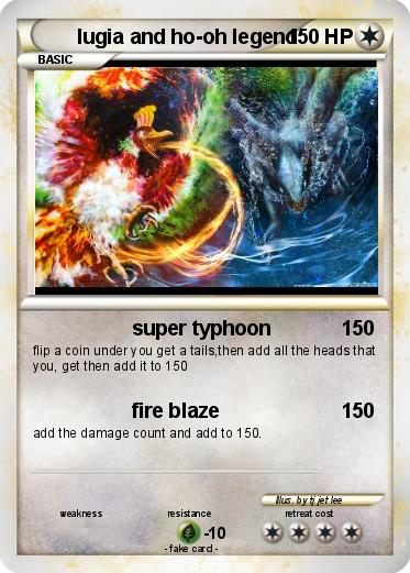 Pokemon lugia and ho-oh legend