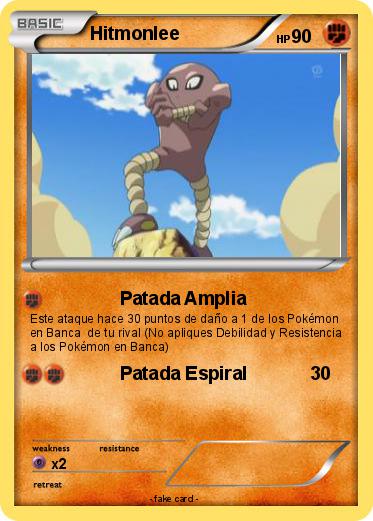 Pokemon Hitmonlee