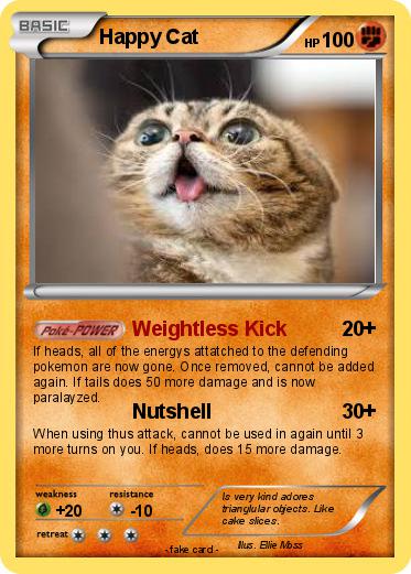 Pokemon Happy Cat