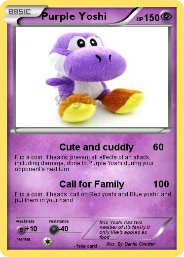 Pokemon Purple Yoshi