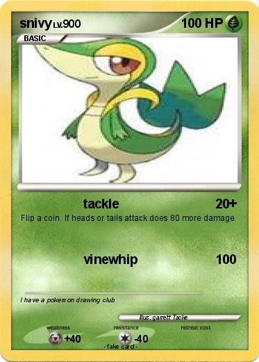Pokemon snivy