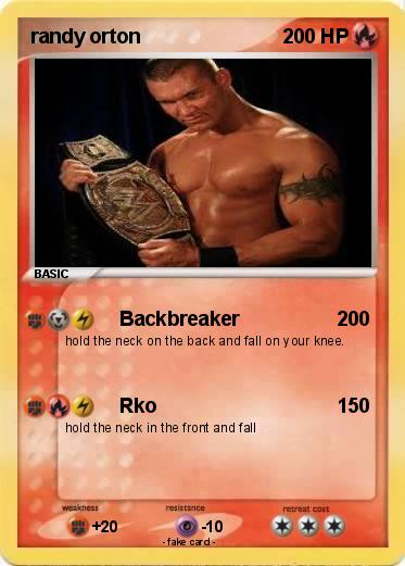 Pokemon randy orton