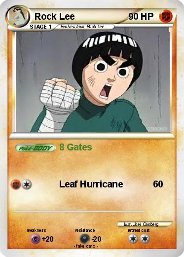 Pokemon Rock Lee