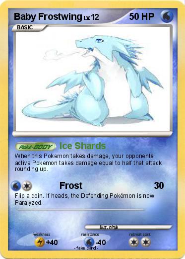 Pokemon Baby Frostwing