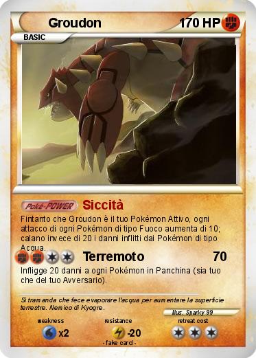 Pokemon Groudon