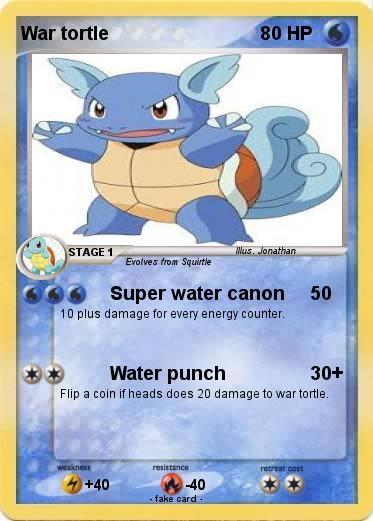 Pokemon War tortle