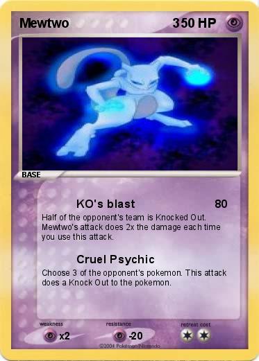 Pokemon Mewtwo                             3