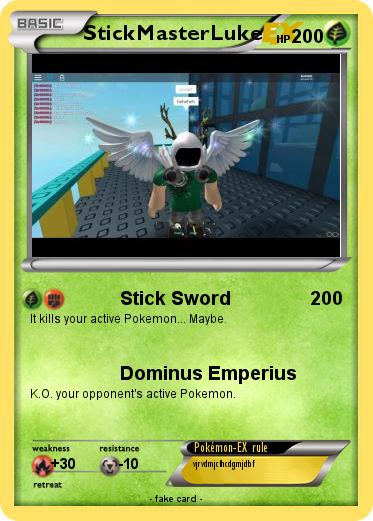 Pokemon StickMasterLuke