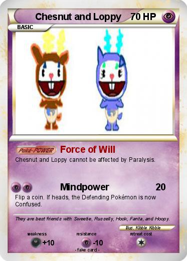 Pokemon Chesnut and Loppy