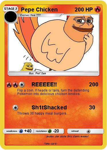 Pokemon Pepe Chicken