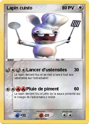 Pokemon Lapin cuisto