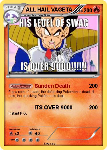 Pokemon ALL HAIL VAGETA