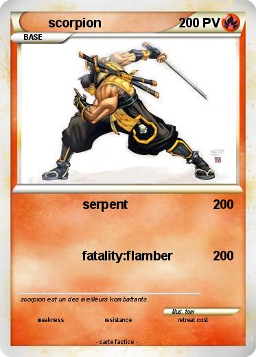 Pokemon scorpion