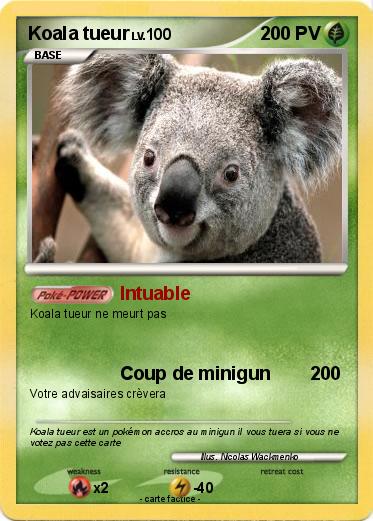 Pokemon Koala tueur