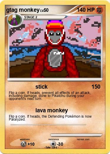 Pokemon gtag monkey