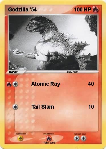 Pokemon Godzilla '54