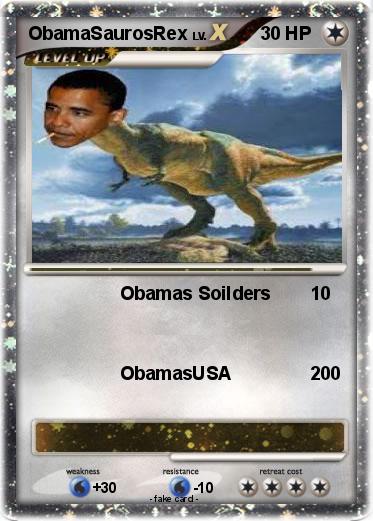 Pokemon ObamaSaurosRex