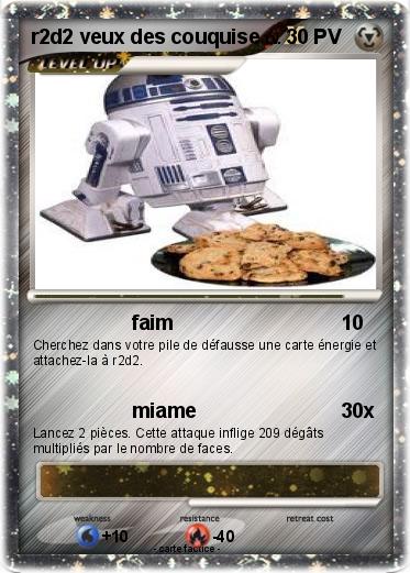 Pokemon r2d2 veux des couquise