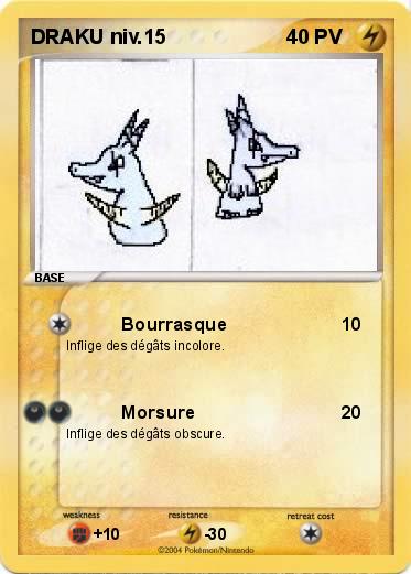 Pokemon DRAKU niv.15