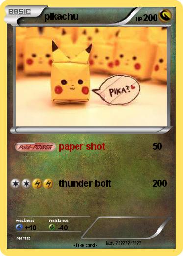 Pokemon pikachu