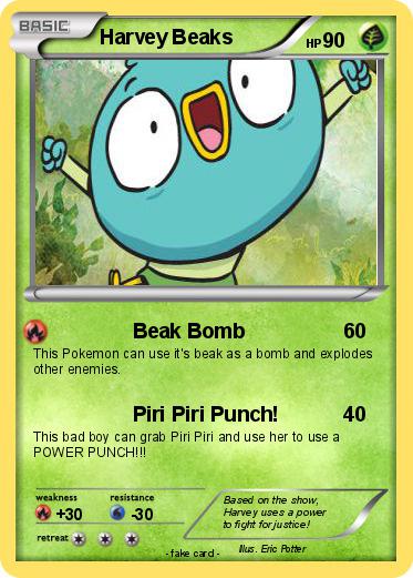 Pokemon Harvey Beaks