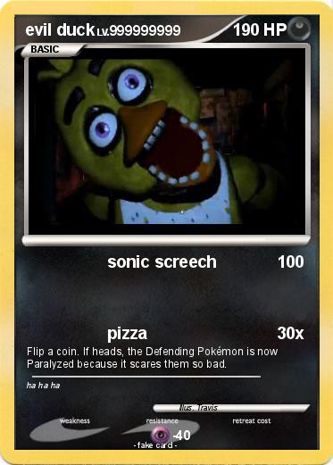Pokemon evil duck