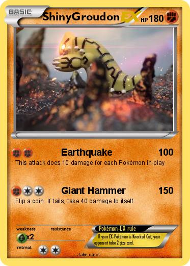 Pokemon ShinyGroudon