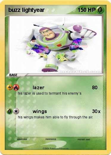 Pokemon buzz lightyear