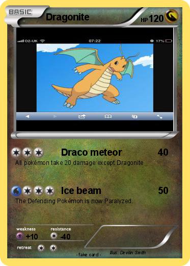 Pokemon Dragonite