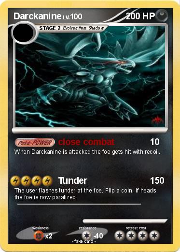 Pokemon Darckanine
