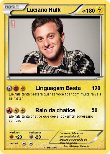 Pokemon Luciano Hulk
