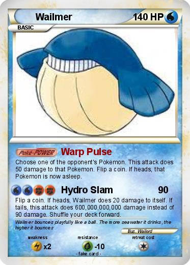 Pokemon Wailmer
