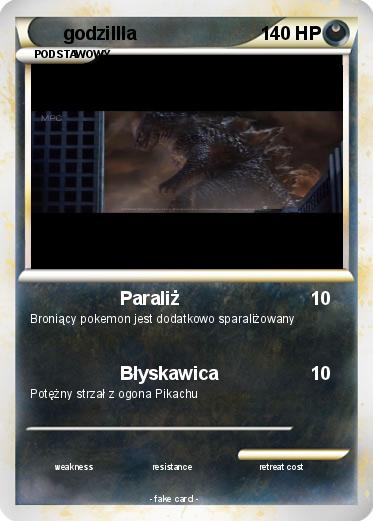 Pokemon godzillla
