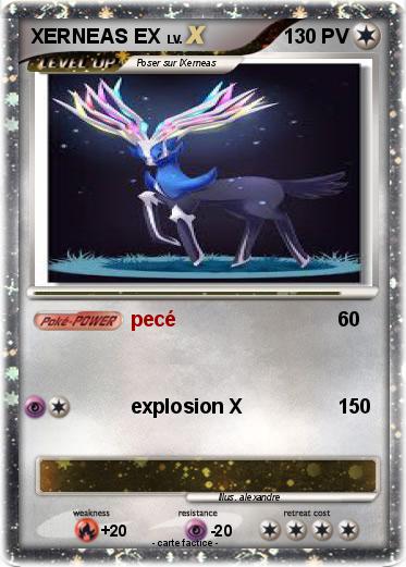 Pokemon XERNEAS EX
