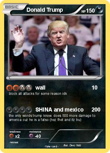Pokemon Donald Trump