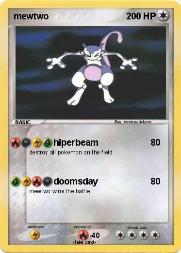 Pokemon mewtwo