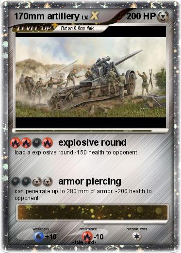 Pokemon 170mm artillery