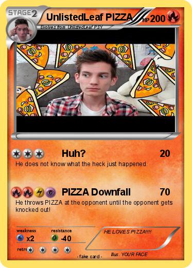 Pokemon UnlistedLeaf PIZZA