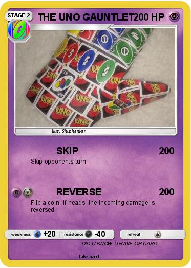 Pokemon THE UNO GAUNTLET