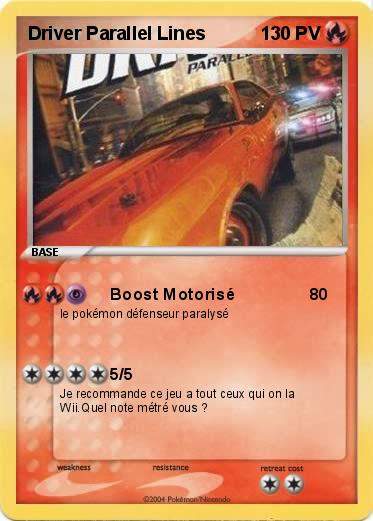 Pokemon Driver Parallel Lines