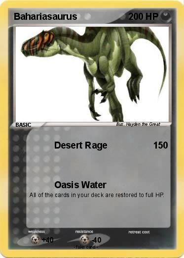 Pokemon Bahariasaurus