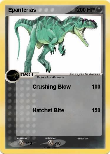 Pokemon Epanterias