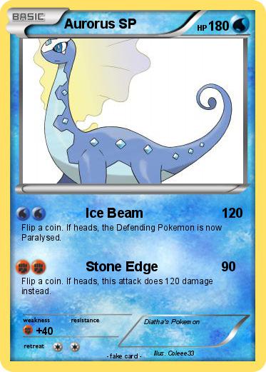 Pokemon Aurorus SP