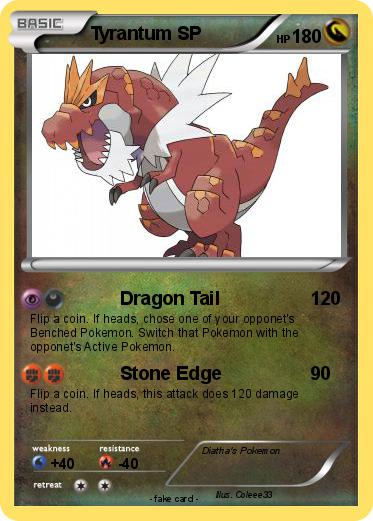 Pokemon Tyrantum SP