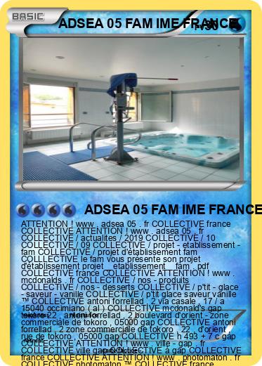 Pokemon ADSEA 05 FAM IME FRANCE